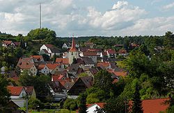 Skyline of Alfeld (Mittelfranken)