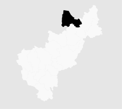 Arroyo Seco község elhelyezkedése Querétaro államban