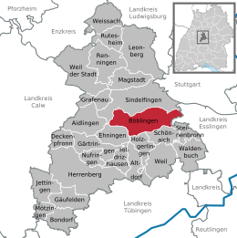 Böblingen - Localizazion