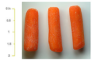 Image of "baby-cut" carrots