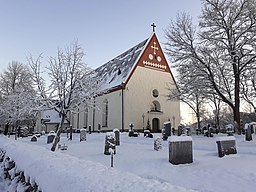 Backens kyrka (vinter 2021)