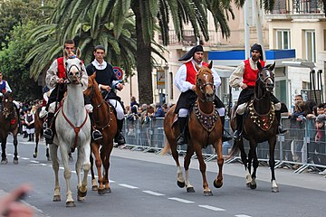 Cavalcadda sardha - Bunnànnaru, comuni vizinu a Sàssari