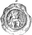 Bracteada dos burgraves de Dohna (ca. 1200).