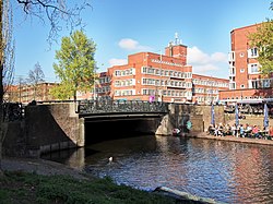 Bridge of the Jan Evertsenstraat over the Admiralengracht in 2017