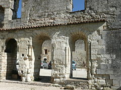 Remains of the cloister.