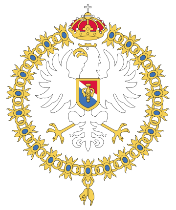 파일:Coat of arms of the Crown of the Kingdom of Poland (Sigismund III Vasa).svg