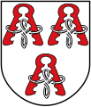 Кінські гальма та мотузка на гербі Ессен-Горста