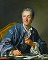 O filósofo Denis Diderot, impulsor da Enciclopedia, por Louis-Michel van Loo