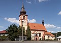 Dolní Krupá (Unter Kraupen), Kirche; kostel svatého Víta