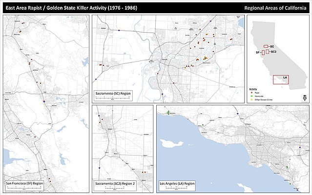 Regional maps of California