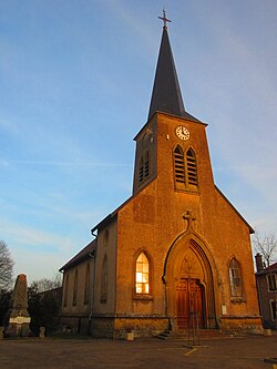 Skyline of Morville-sur-Seille