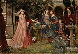 The Enchanted Garden, Waterhouse