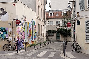 Passage Sigaud depuis la rue Alphand.