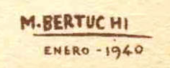 signature de Mariano Bertuchi