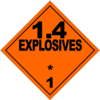 Class 1.4: Explosives