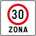 C22 Speed limit zone