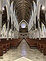 View of the nave and loft from the sanctuary