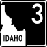 State Highway 3 marker