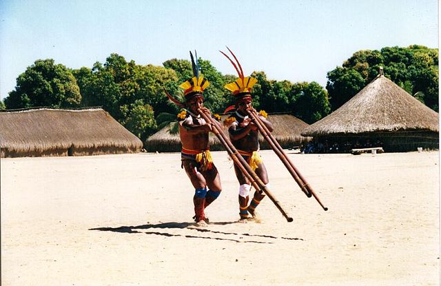 Homens Kamayurá