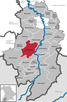 Immenstadt im Allgäu - Localizazion