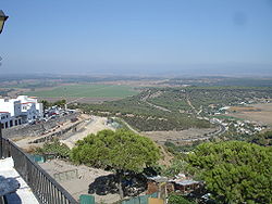 View of La Janda from Vejer de la Frontera