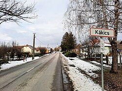 Kákics Village Entrance