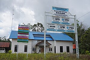 Kantor kepala desa Bagak