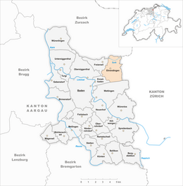 Ehrendingen - Localizazion
