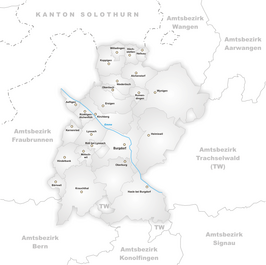 Kaart van Burgdorf