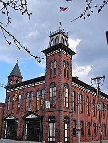 York Fire Station No. 1 on South Duke Street and East King Street Laurel Rex FD York PA.JPG