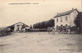 Het station van Les Islettes in het begin van de 20ste eeuw