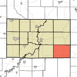 Location in Greene County
