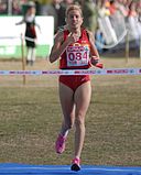 Marta Domínguez, eine von drei wegen Dopingmissbrauchs disqualifizierten Athletinnen im ersten Vorlauf, erreichte nicht das Ziel