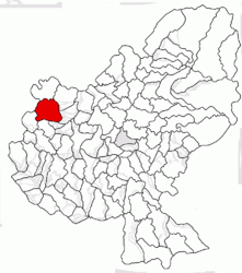 Miheșu de Câmpie – Mappa