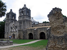 Mission Concepcion is one of the San Antonio missions which is part of a National Historic Landmark. Mission-Concepcion.jpg
