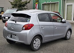 Mitsubishi Mirage M A05A Rear.JPG