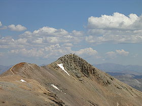 Vue du sommet depuis le mont Cameron.