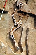 Mungo Man (oder Mungo 3) aus Australien ist etwa 40.000 Jahre alt.