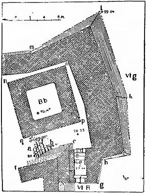 Fig. 20 - Ground Plan of Northeast Tower