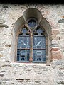 Gotisches Maßwerkfenster in der südlichen Seitenwand