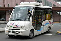 日野・ポンチョ（初代）VF3ZCPMAC 背面ドア付 西東京バス/羽村市はむらん