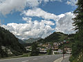 Obertauern, view to the village