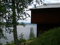 Rönnöfors sur le lac de Landögssjön