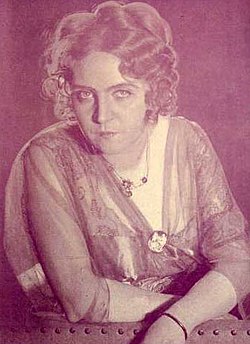 Ольга Гзовська у 1917 році