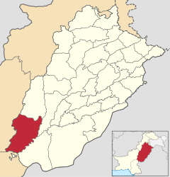 Distretto di Rajanpur – Mappa