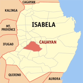 Mapa a pakabirukan ti Cauayan