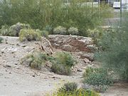 More ruins of the abandoned Joint Head Dam