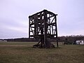 Reste einer Bockwindmühle