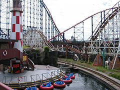 Big Dipper à Blackpool Pleasure Beach