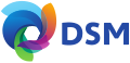 Logo actuel de DSM depuis février 2011.